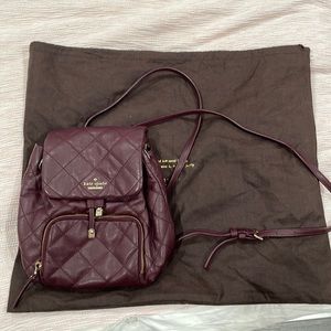 Kate Spade mini backpack